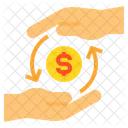 Payment Money Hands Icon