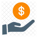 Payment Hand Coin Icon