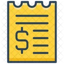 E Commerce Receipt Payment Icon