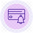 Payment Reminder Line Icon Icon