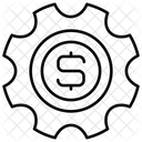 Payment Settings Dollar Setting Money Settings Icon