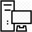 PC、コンピューター、個人 アイコン