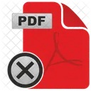 Pdf Cancel Icon