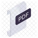 Pdf File File Format Filetype 아이콘