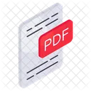 Pdf File File Format Filetype 아이콘