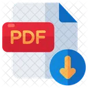 Pdf File Download  Icon