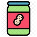 Peanut Butter Breakfast Butter Icon