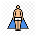 Pear Male Body Icon