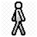 Pedestrian Hiker Walker Icon