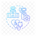 Pediatric Emergency Critical Care Medical Equipment 아이콘