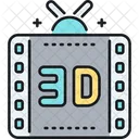 Película 3D  Icono