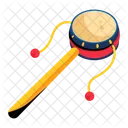 Monkey Drum Pellet Drum Shake Drum Icon