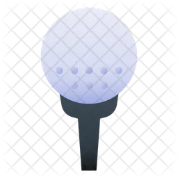 Pelota de golf  Icono