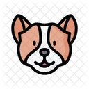 Pembroke Welsh Corgi Hund Tier Symbol