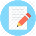 Pen Paper Signature Icon