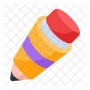 Easy To Use Flat Icon Of School Pencil Icon