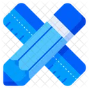 Pencil And Ruler  Icon