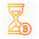 Bitcoin Pendiente Logotipo De Bitcoin Criptomoneda Icono