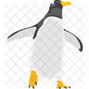 Arctic Animal Emperor Penguin Feather Creature Icon