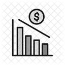 Grafico De Aumento Grafico Financiero Crecimiento Icono