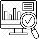 Performance Chart Diagnostic Checked Icon