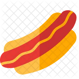 Hot dog  Icono