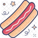 Hot dog  Icono