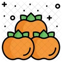 Persimmon Kaki Fruit Icon