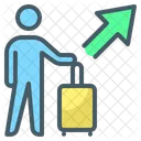 Person Direction Arrow Icon