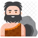 Person Caveman Ancient Icon