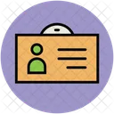 Personal Id Card Icon