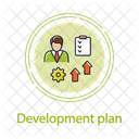 Personal Development Plan  Icon