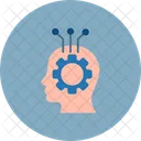 Personal Solution Brain Gear Icon