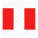 Peru Peruvian Flag アイコン