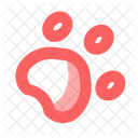 Pet Dog Paw Icon