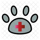 Clinic Paw Veterinary Icon