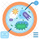 Petri Dish Bacteria Laboratory Symbol