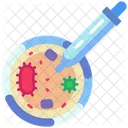 Petri Dish Bacteria Laboratory Symbol