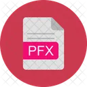 Pfx File Format Icon