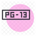 Pg Parental Guidance Icon