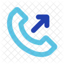 Phone Call Out Phone Arrow Icon