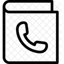 전화번호부 주소록 전화번호부 아이콘