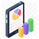 Mobile App Analytics App Business App Icône