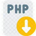 Archivo php caído  Icono