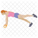 Physical Exercise Stretch Muscle Workout Icon