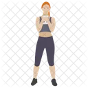 Physical Exercise Stretch Muscle Workout Icon