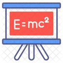 Physics Formula Education Icon