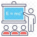 Physics Class Physics Lecture Newtons Equation Icon