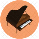 Piano Pianoforte Teclado Ícone