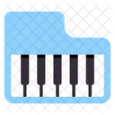 Piano Music Instrument Music Keyboard Icon